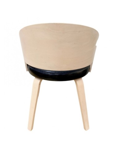 Silla con brazos nordic TRANSIT, madera de...