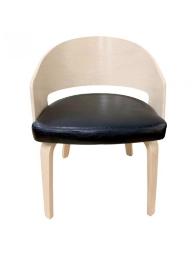 Silla con brazos nordic TRANSIT, madera de...
