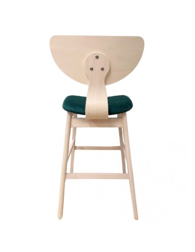 Taburete nórdico GENO 73, madera de hevea y...
