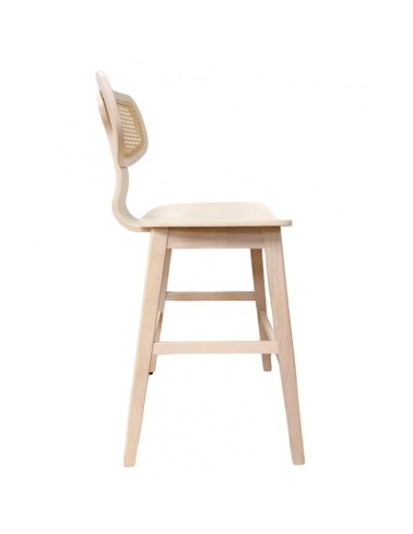 Taburete vintage ANOUK, madera de hevea...