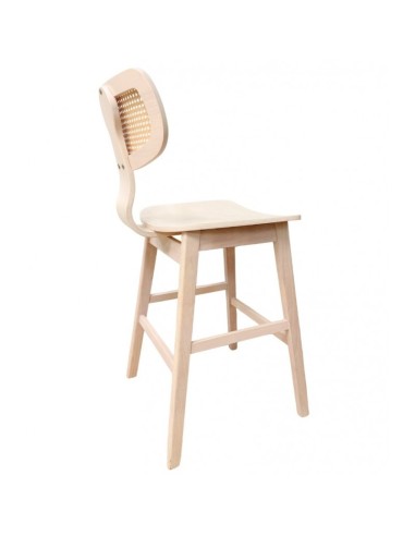 Taburete vintage ANOUK, madera de hevea...