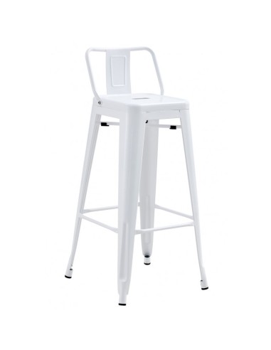 copy of Banqueta TOLIX com encosto, aço branco