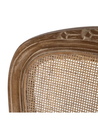 Silla clásica de comedor NIRAJ madera blanco...