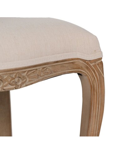 Silla clásica de comedor NIRAJ madera blanco...