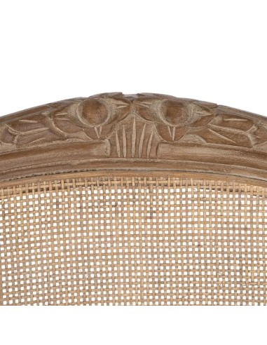 Silla clásica de comedor NIRAJ madera blanco...