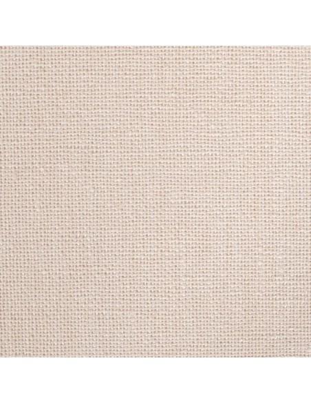 Silla clásica de comedor NIRAJ madera blanco rozado y ratan