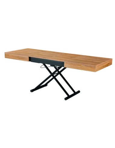 Mesa centro y comedor ADRAN roble, elevable,...