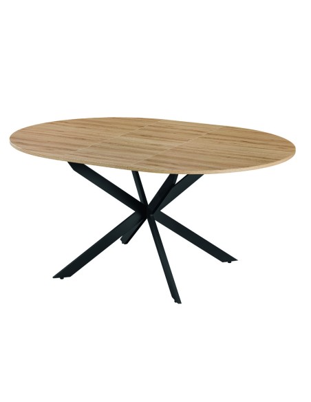 Mesa Comedor Redonda ARDA Extensible 110/150 cm Roble