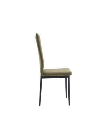 Silla de Comedor VARENA Tela Easy Clean y metal...