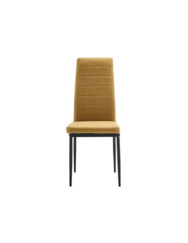 Silla de Comedor VARENA Tela Easy Clean y metal...