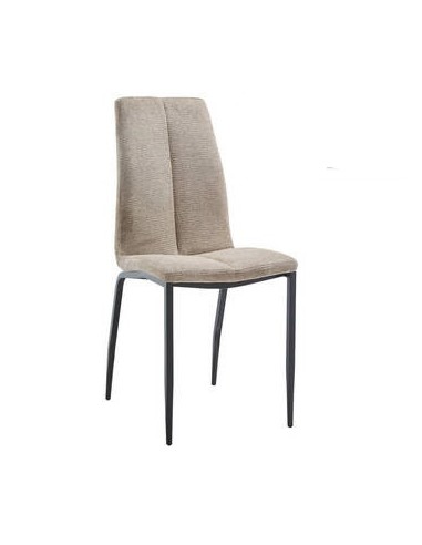 Silla de comedor LIDORA con tela Aragón...