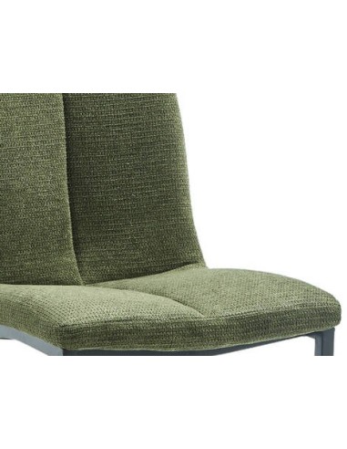 Silla de comedor LIDORA con tela Aragón...