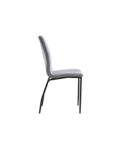 Silla de comedor LIDORA con tela Aragón...