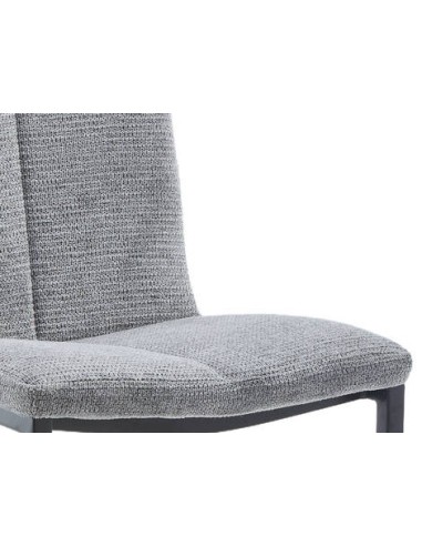 Silla de comedor LIDORA con tela Aragón...