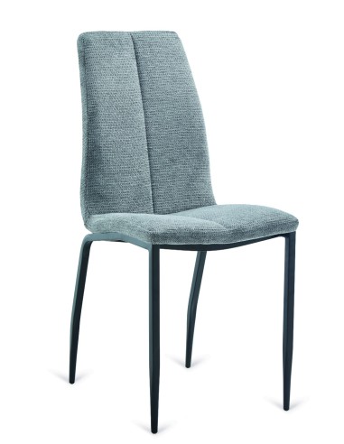 Silla de comedor LIDORA con tela Aragón...