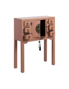 Consola TAO Oriental 63 x 26 cm, 2 portas e 6 gavetas,moka 2