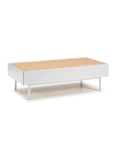 Mesa de centro Aresta, carvalho, lacado