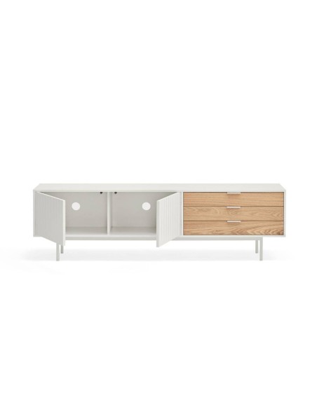 Rack para TV Serra 180x40, carvalho, lacado Rack para TV Serra 180x40, carvalho, lacado