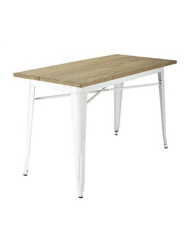 MESA TOLIX 120X80, PAUCHARD, madera, acero
