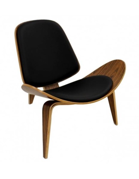 Lounge Chair Ch07 Pau Rosa, Replica Hans J. Wegner Lounge Chair Ch07 Pau Rosa, Replica Hans J. Wegner