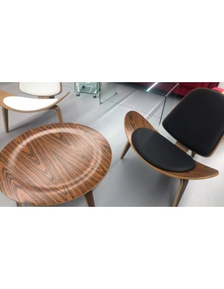 Lounge Chair Ch07 Palo Rosa, Replica Hans J. Wegner