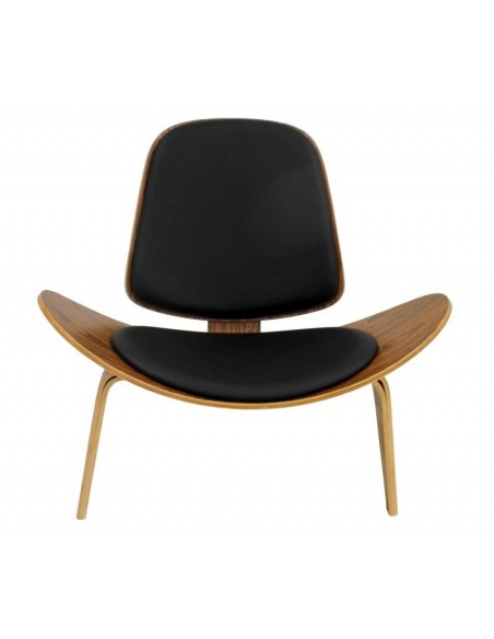 Lounge Chair Ch07 Pau Rosa, Replica Hans J. Wegner Lounge Chair Ch07 Pau Rosa, Replica Hans J. Wegner