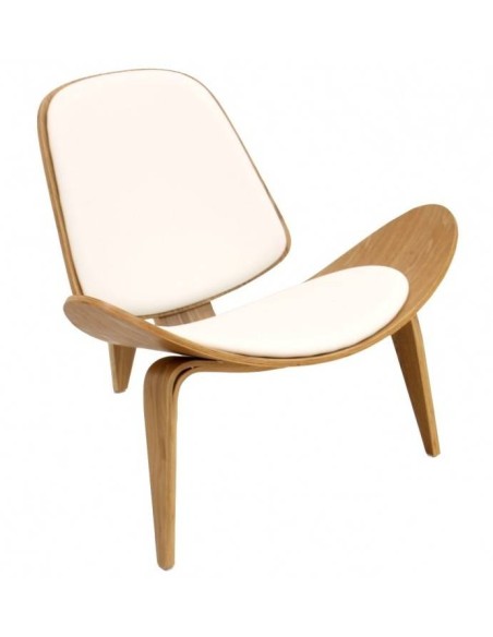 Cadeira de Lounge Ch07 ash, réplica Hans J. Wegner Cadeira de Lounge Ch07 ash, réplica Hans J. Wegner