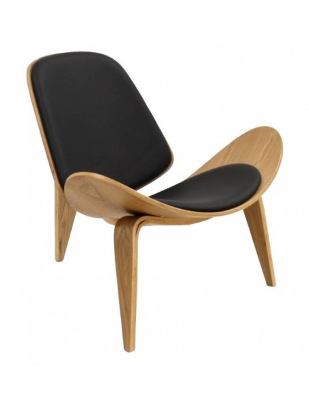 Cadeira de Lounge Ch07 ash, réplica Hans J. Wegner Cadeira de Lounge Ch07 ash, réplica Hans J. Wegner