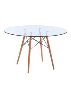 Mesa redonda de cristal TOW 120