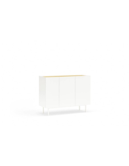 TEULAT APARADOR ARISTA 110x40, gavetas Interiores lacadas a branco.