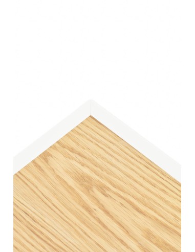 TEULAT APARADOR ARISTA 165x40, minimalista, lacado en blanco.
