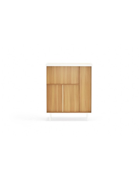 TEULAT MUEBLE AUXILIAR ARISTA, BOTELLERO, BLANCO. TEULAT MUEBLE AUXILIAR ARISTA, BOTELLERO, BLANCO.