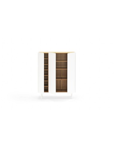 TEULAT MÓVEL AUXILIAR ARISTA, GARRAFEIRA, BRANCO.