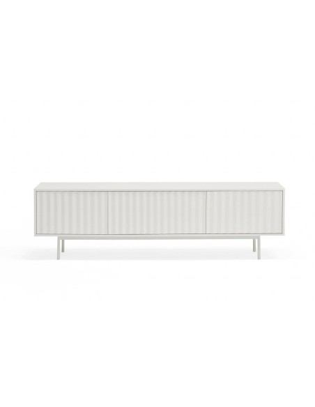 Teulat MUEBLE TV SIERRA 180x40, minimalista lacado en blanco. Teulat MUEBLE TV SIERRA 180x40, minimalista lacado en blanco.