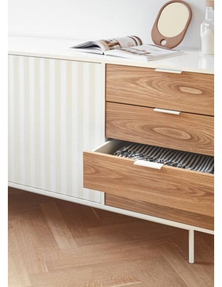 APARADOR SIERRA 160x47, nordico, cajones