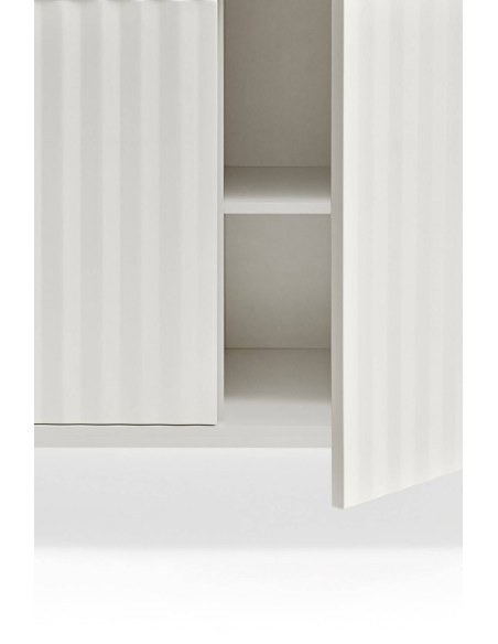 TEULAT APARADOR Serra 160x47, nordico, gavetas, lacado a branco. TEULAT APARADOR Serra 160x47, nordico, gavetas, lacado a branco.