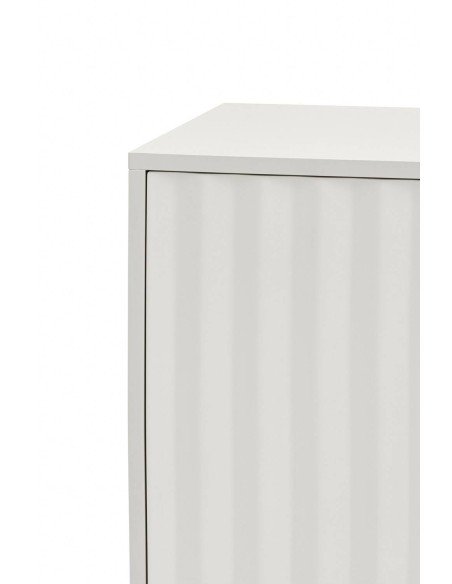 TEULAT APARADOR Serra 210x44, minimalista, gavetas lacadas a branco.