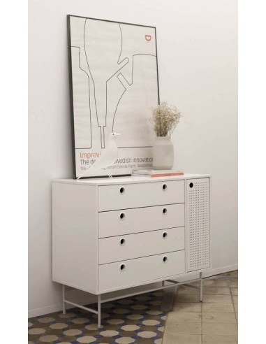 TEULAT confortável malha 97X45 branco