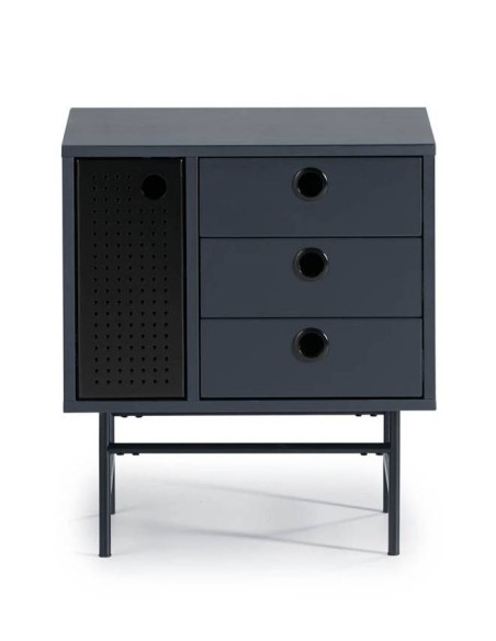 TEULAT MESITA PUNTO 48X35 NEGRO, AZUL GRISACEO TEULAT MESITA PUNTO 48X35 NEGRO, AZUL GRISACEO