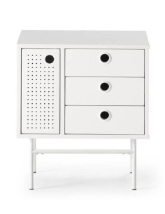 TEULAT mesinha ponto 48X35 branco 2