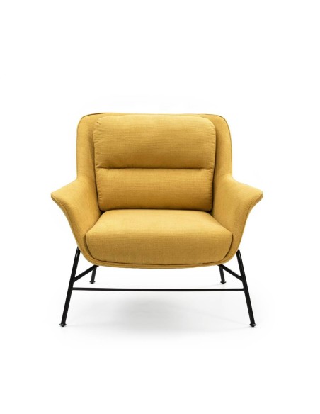 BUTACA DE DISEÑO SADIRA MOSTAZA.