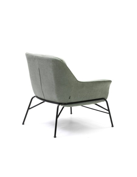 BUTACA DE DISEÑO SADIRA GRIS VERDOSO.