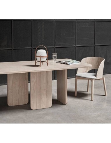 TEULAT ARQ LOUNGE TABELA 200x100, cinza NATURAL