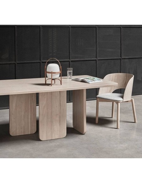 TEULAT ARQ LOUNGE TABELA 200x100, cinza NATURAL TEULAT ARQ LOUNGE TABELA 200x100, cinza NATURAL