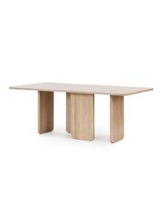 TEULAT ARQ LOUNGE TABELA 200x100, cinza NATURAL