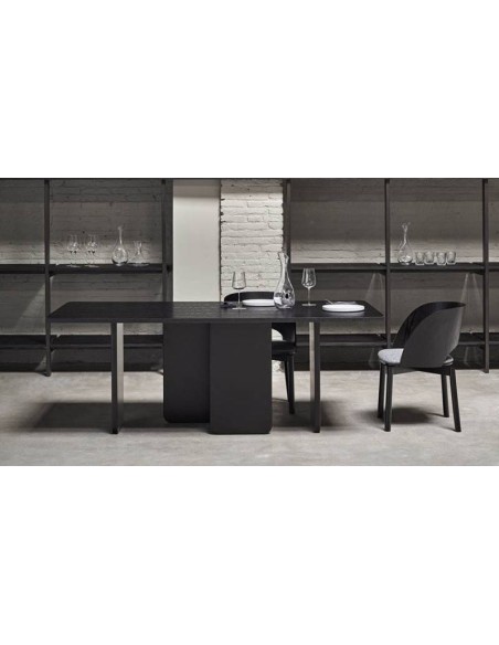 TEULAT MESA SALON ARQ 200, NEGRO TEULAT MESA SALON ARQ 200, NEGRO