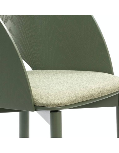 TEULAT SILLA DE DISEÑO DAM, MADERA VERDE