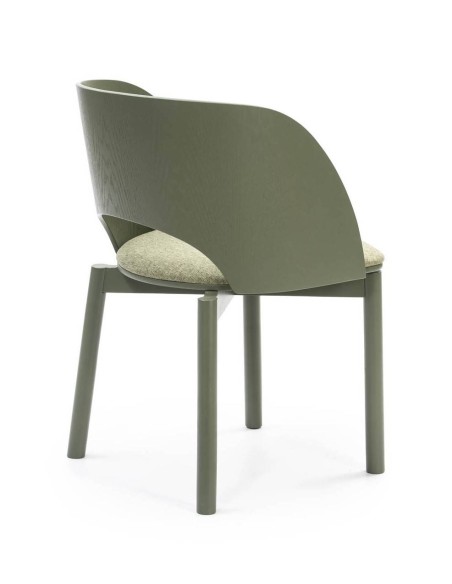 TEULAT SILLA DE DISEÑO DAM, MADERA VERDE
