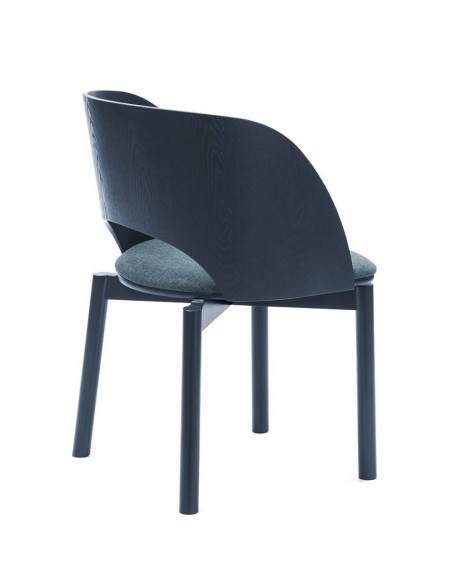 TEULAT SILLA DE DISEÑO DAM, MADERA MARINO