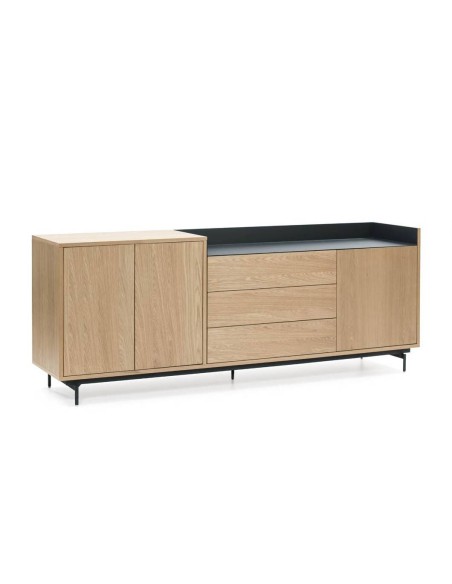 TEULAT APARADOR VALLEY 200X45 ROBLE, AZUL TEULAT APARADOR VALLEY 200X45 ROBLE, AZUL